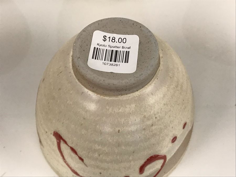Set Of (8) Kyoto Spatter Bowls Cups 4W X 3H Retails $144 [Photo 7]