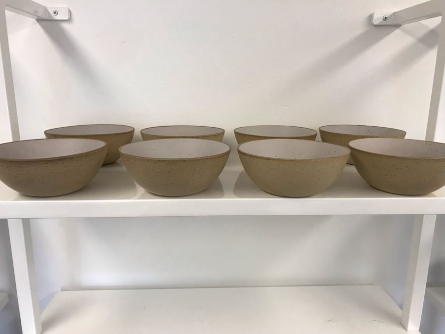 Set Of (8) B&B Egg Shell Bowls 6.25R X 2.5H Retails $176 [Photo 1]