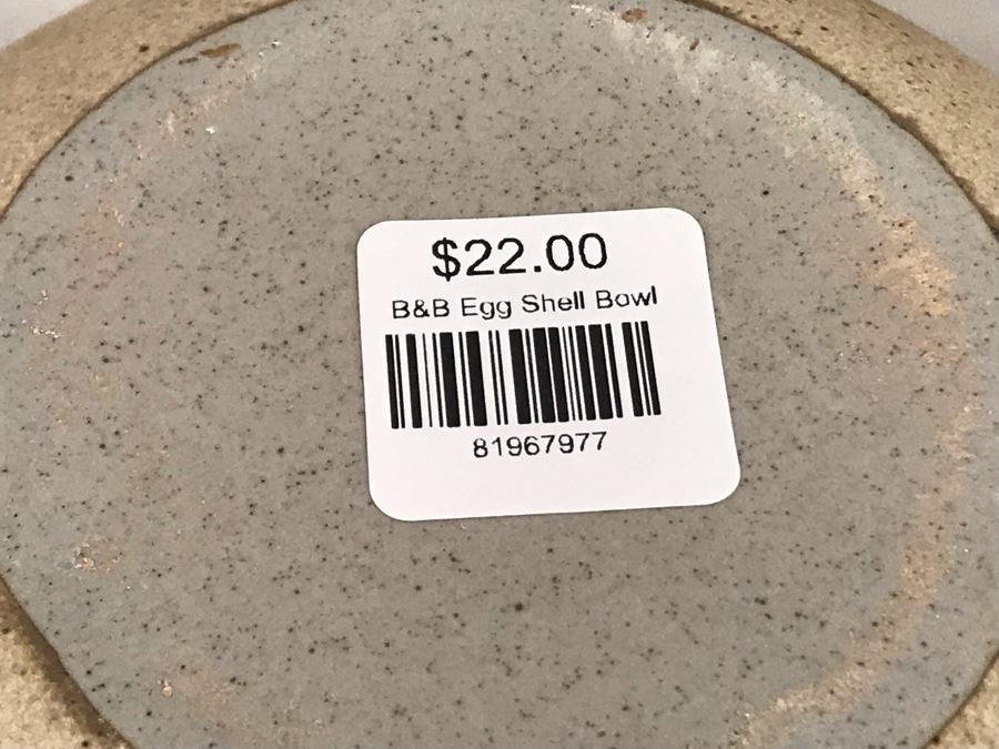 Set Of (8) B&B Egg Shell Bowls 6.25R X 2.5H Retails $176 [Photo 7]