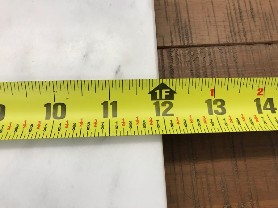 White Stone With Brass Inlay Cheese Board With Black And White Marble Cheese Knives Retails $98 [Photo 11]