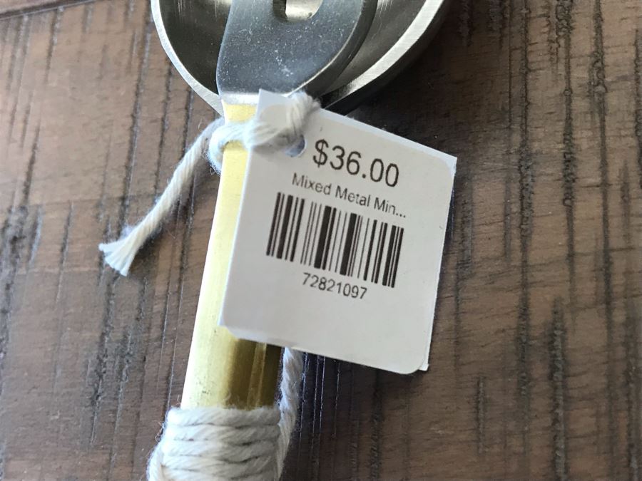 (2) Sets Of Cheese Knives And Mixed Metal Fork And Spoon Retails $118 [Photo 9]