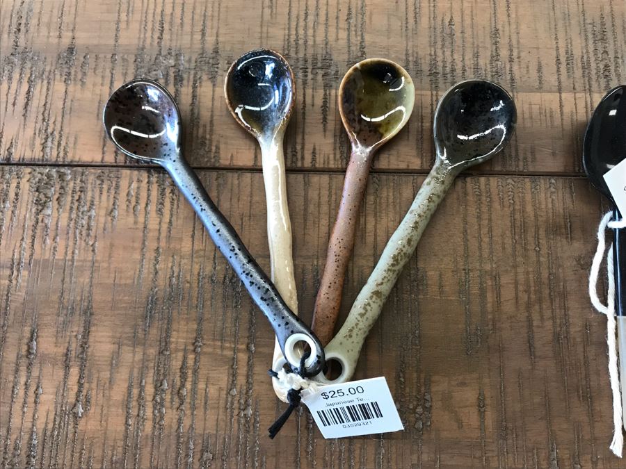 Set Of (4) Japanese Teaspoons And (5) Horn Handle Spoons Retails $52 [Photo 2]