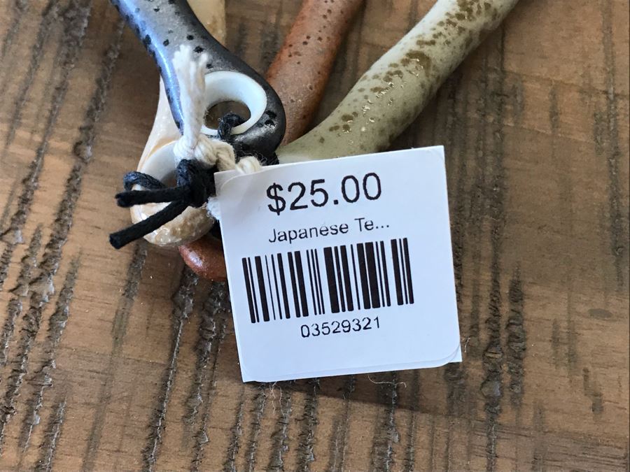 Set Of (4) Japanese Teaspoons And (5) Horn Handle Spoons Retails $52 [Photo 4]