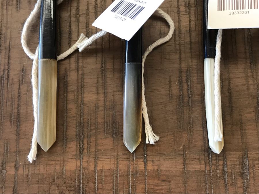 Set Of (4) Japanese Teaspoons And (5) Horn Handle Spoons Retails $52 [Photo 6]