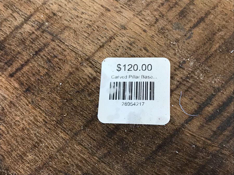 Gilded Carved Wooden Pillar Base 16.5 X 16.5 Retails $120 [Photo 8]