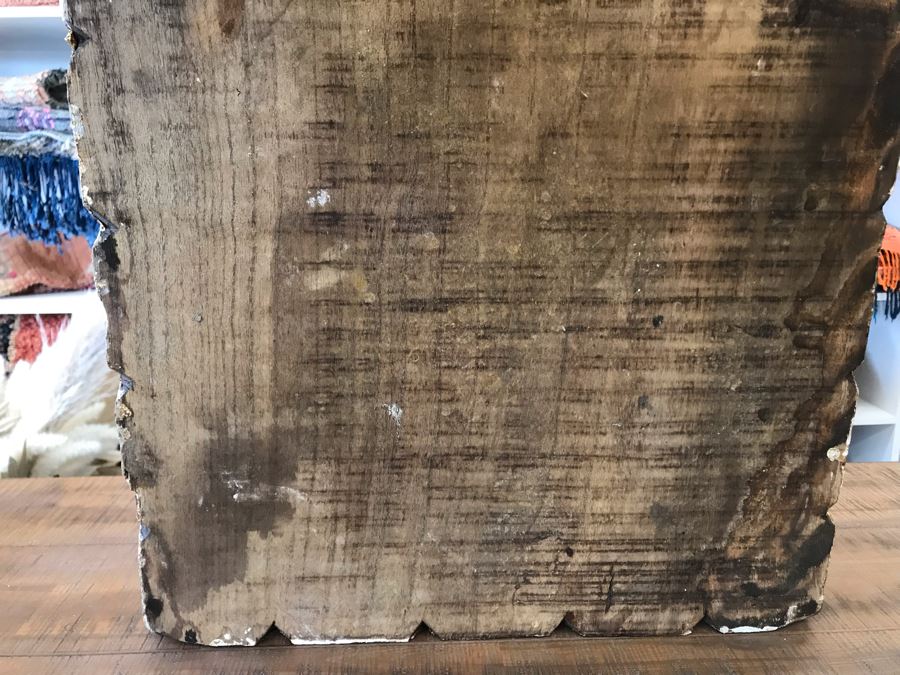 Gilded Carved Wooden Pillar Base 16.5 X 16.5 Retails $120 [Photo 10]