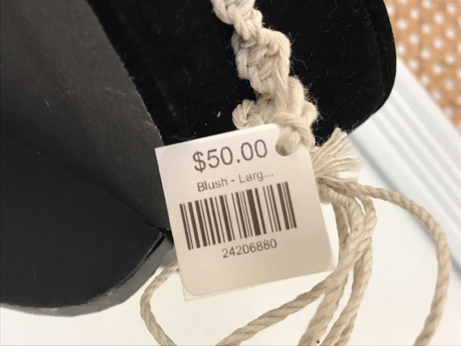 Blush Large Glass Beaded Necklace Retails $50 [Photo 6]