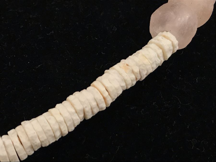 Blush Beaded Glass Necklace Retails $45 [Photo 6]