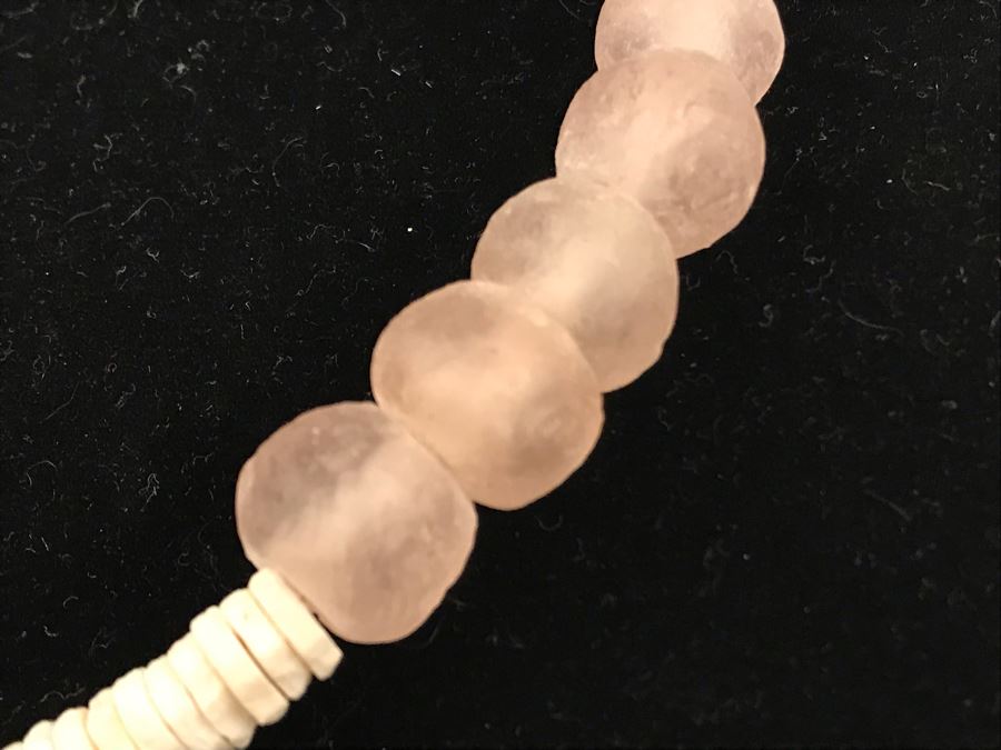 Blush Beaded Glass Necklace Retails $45 [Photo 5]