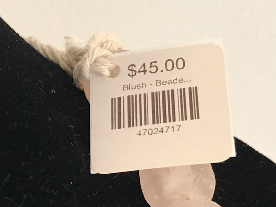 Blush Beaded Glass Necklace Retails $45 [Photo 7]