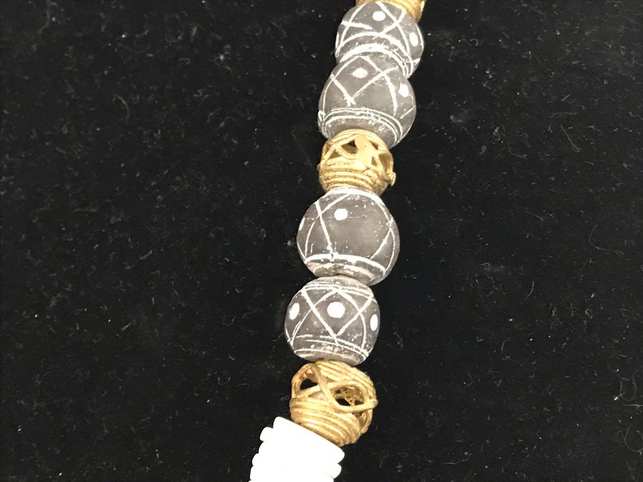 Clay And Brass Swag Necklace Retails $60 [Photo 4]