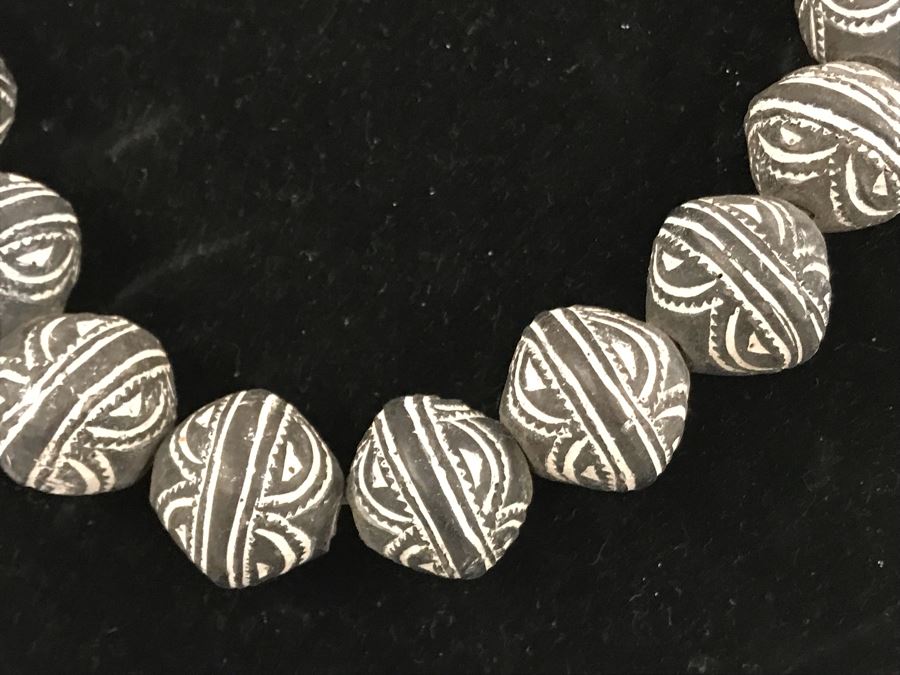 Large Mali Clay Beaded Necklace Retails $60 [Photo 4]