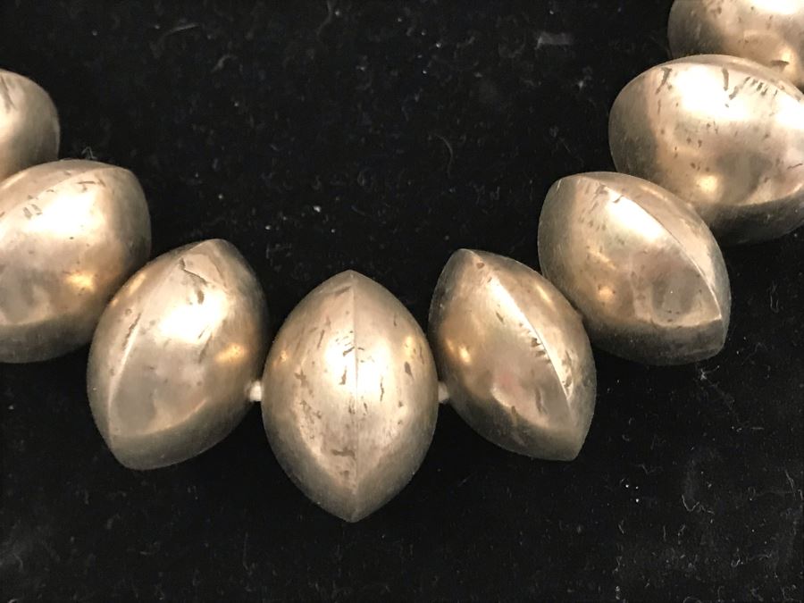 Large Silver Alloy Necklace Retails $70 [Photo 3]