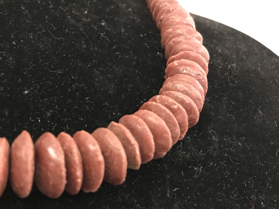 Crimson Beaded Necklace Retails $32 [Photo 5]