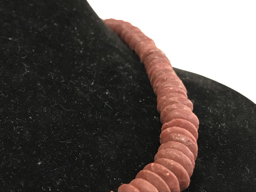 Crimson Beaded Necklace Retails $32 [Photo 6]