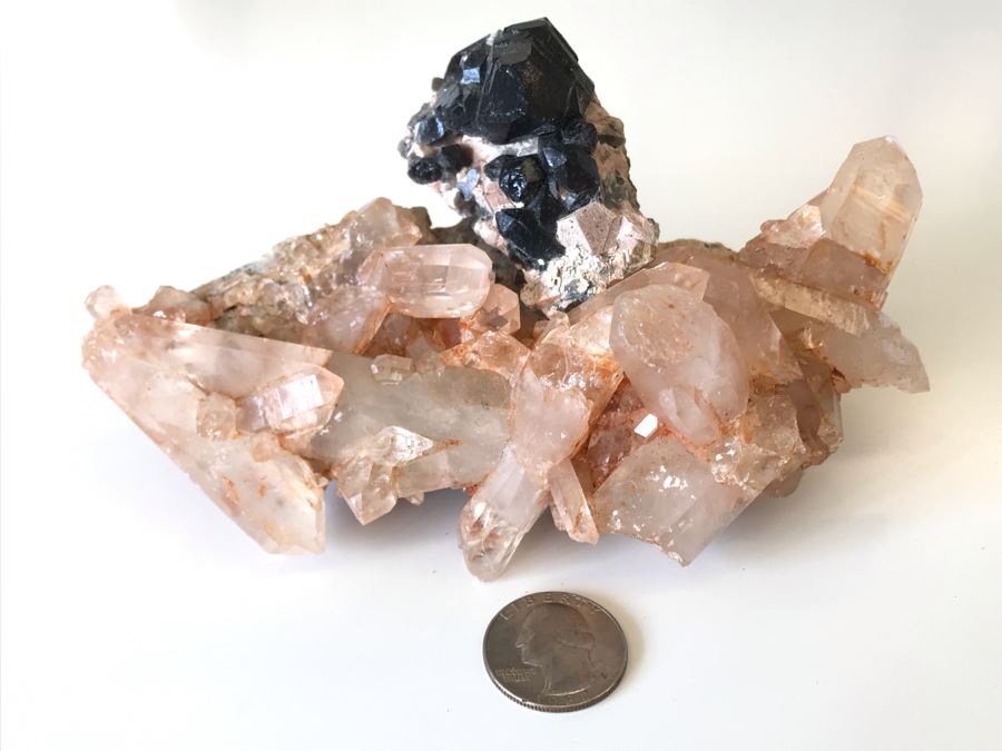 Pair Of Natural Crystal Rocks
