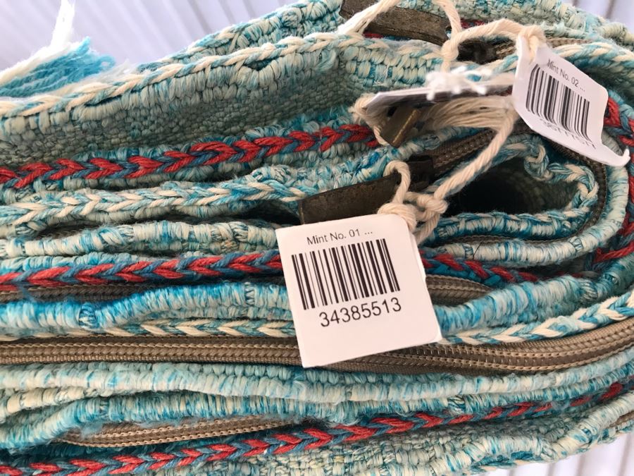 (3) Moroccan Sabra Cactus Silk Oversized Pillow Covers Mint Color Apx 20 X 36 Retails $450 [Photo 14]