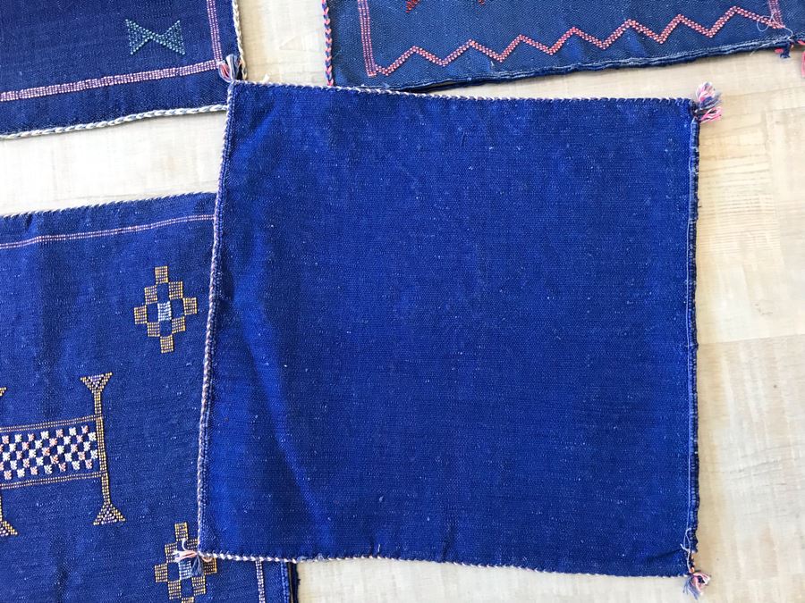 (4) Moroccan Sabra Cactus Silk Pillow Covers Accent Throws Apx 20 X 20 Retails $300 [Photo 8]