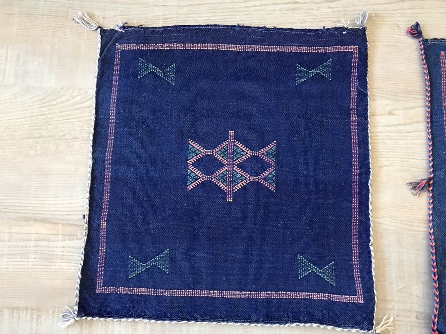 (4) Moroccan Sabra Cactus Silk Pillow Covers Accent Throws Apx 20 X 20 Retails $300 [Photo 6]