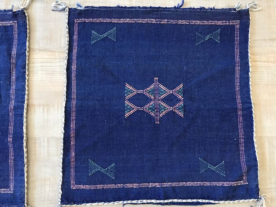 (4) Moroccan Sabra Cactus Silk Pillow Covers Accent Throws Apx 20 X 20 Retails $300 [Photo 5]