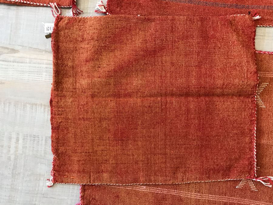 (4) Moroccan Sabra Cactus Silk Pillow Covers Accent Throws Apx 20 X 20 Retails $300 [Photo 7]