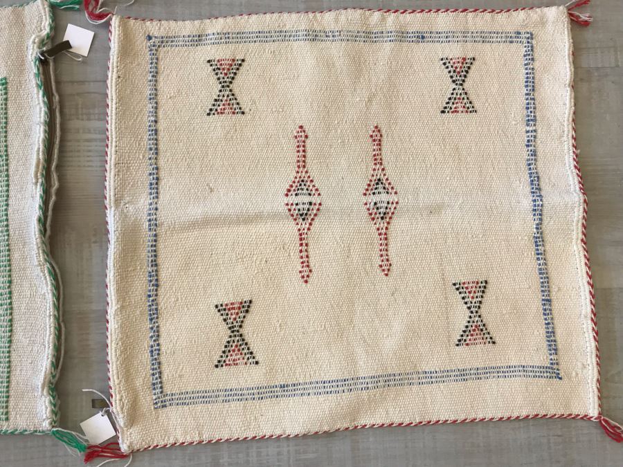 (4) Moroccan Sabra Cactus Silk Pillow Covers Accent Throws Apx 20 X 20 Retails $300 [Photo 4]