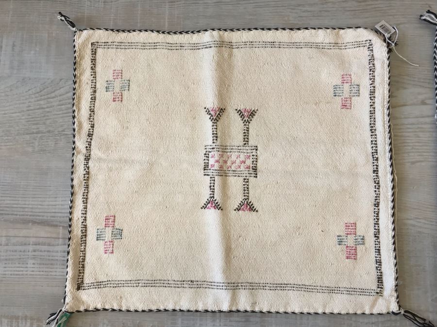 (4) Moroccan Sabra Cactus Silk Pillow Covers Accent Throws Apx 20 X 20 Retails $300 [Photo 5]