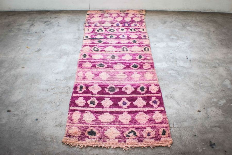 ROSALVA Vintage Moroccan Runner 9'10' x 3'1' Retails $1,050 [Photo 5]