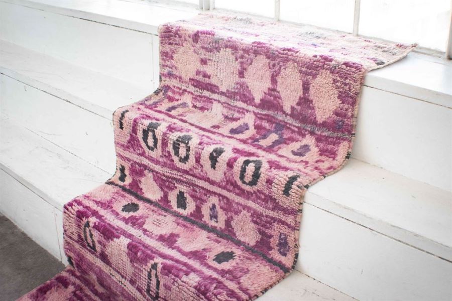 ROSALVA Vintage Moroccan Runner 9'10' x 3'1' Retails $1,050 [Photo 3]