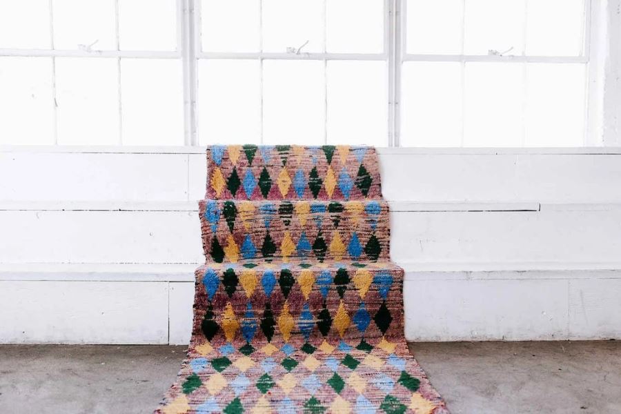 SERAFINA Vintage Moroccan Runner 10' 4.5' X 2' 11' Retails $895 [Photo 2]