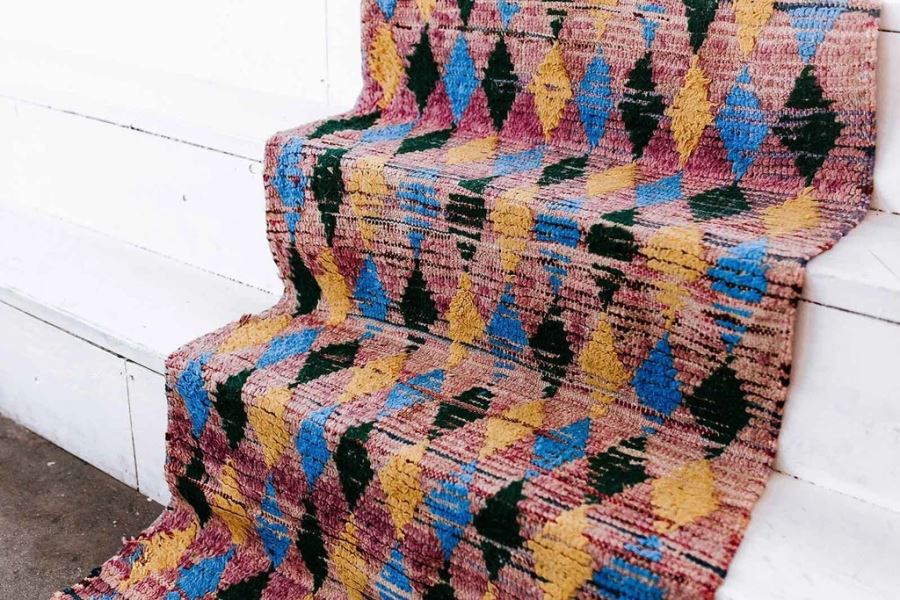 SERAFINA Vintage Moroccan Runner 10' 4.5' X 2' 11' Retails $895 [Photo 3]