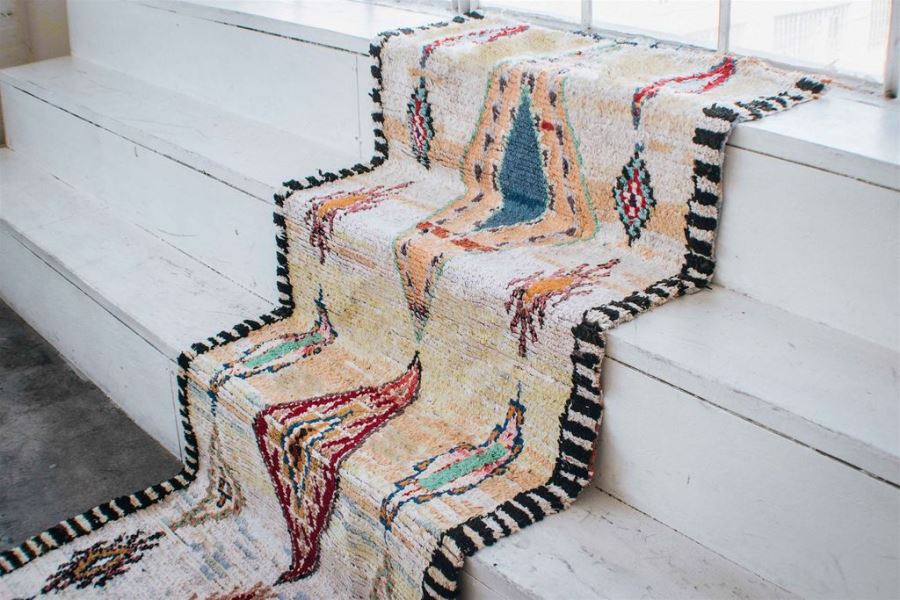 ZARAHI Vintage Moroccan Runner 7'10' x 3'1' Retails $675 [Photo 3]