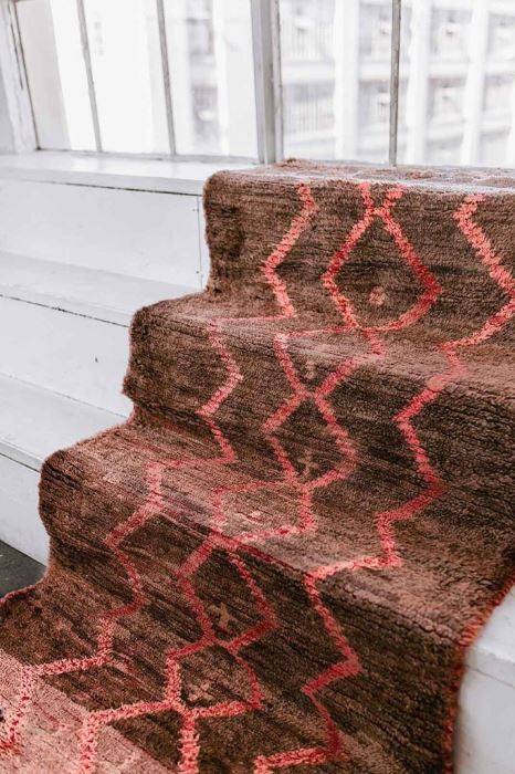 CARMELLA Vintage Moroccan Runner 7' 11.5' X 3' 3' Retails $875 [Photo 2]