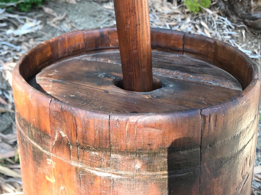 Antique Wooden Butter Churn [Photo 4]