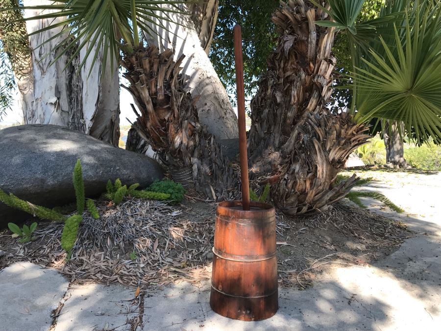 Antique Wooden Butter Churn [Photo 2]