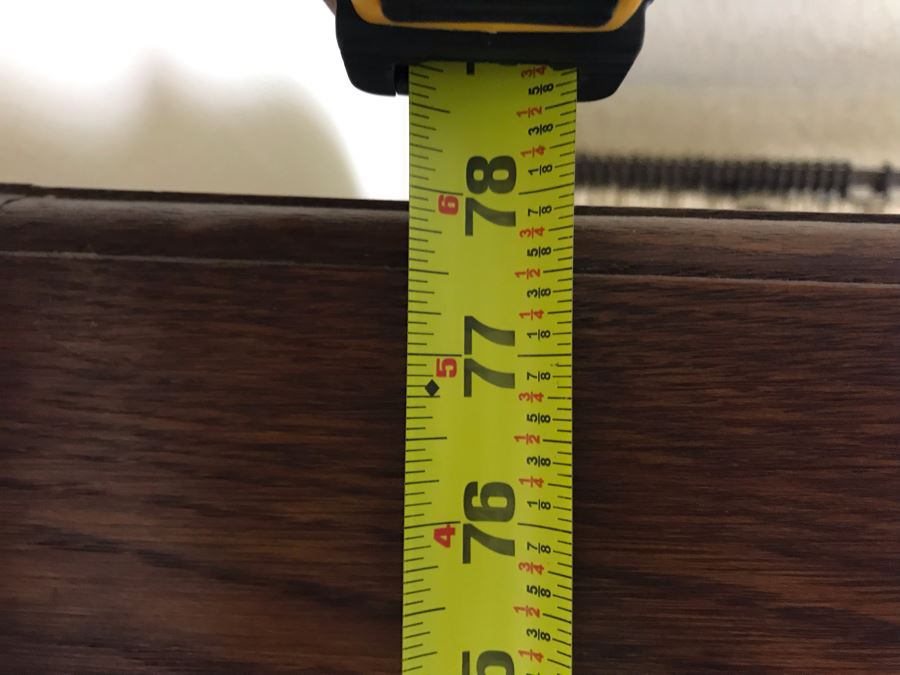 Antique Arts & Crafts Buffet Sideboard China Cabinet With Hutch Beveled Glass Doors Lock With Skeleton Key (Arthur Pierre / J. & A. Pierre Label On Back) 45W X 19.5D X 78H [Photo 31]