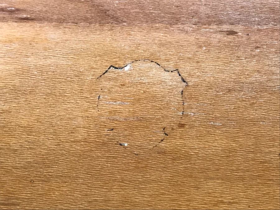 Vintage Tiger Oak Oval Coffee Table With Long Drawer And Casters 44W X 27D X 16.5H [Photo 9]