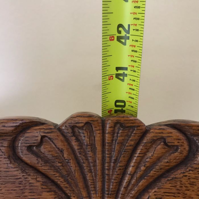 Antique Tiger Oak Rocking Chair 28W X 31D X 40H [Photo 19]