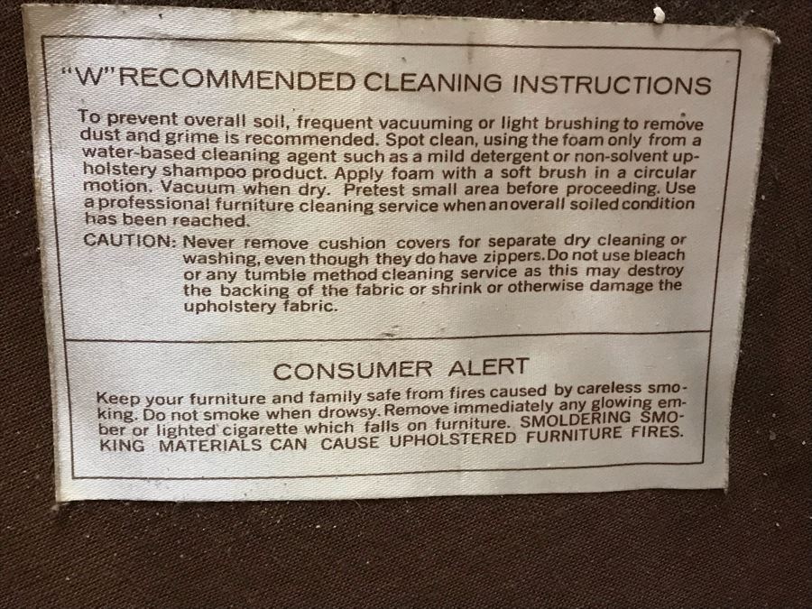 Vintage 1982 Oak Upholstered Sofa Like New [Photo 17]