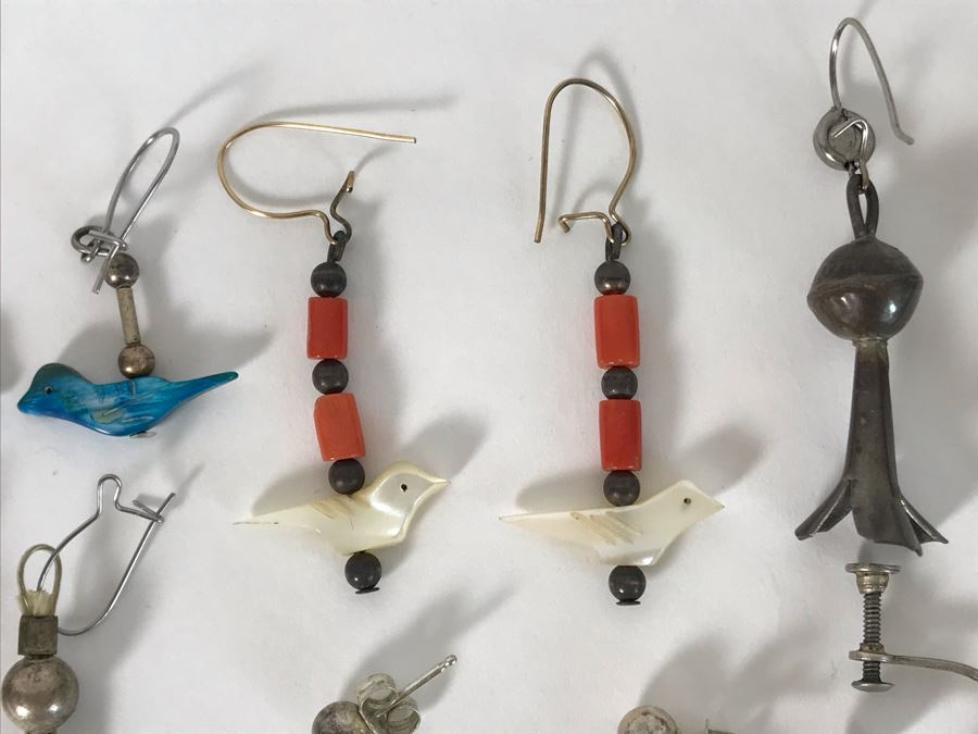 (6) Pairs Of Native American Earrings [Photo 6]