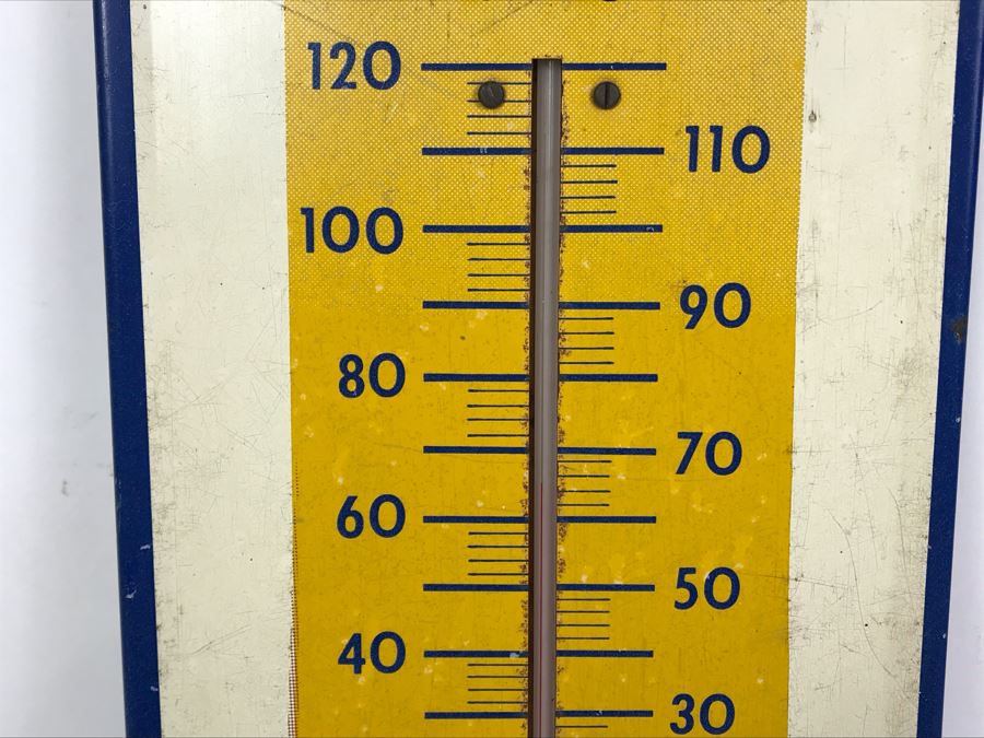 Vintage Authentic Dad's Root Beer Metal Wall Thermometer 7.5W X 27H [Photo 5]