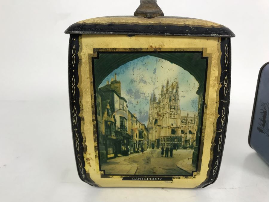 Pair Of Vintage English Tins [Photo 4]