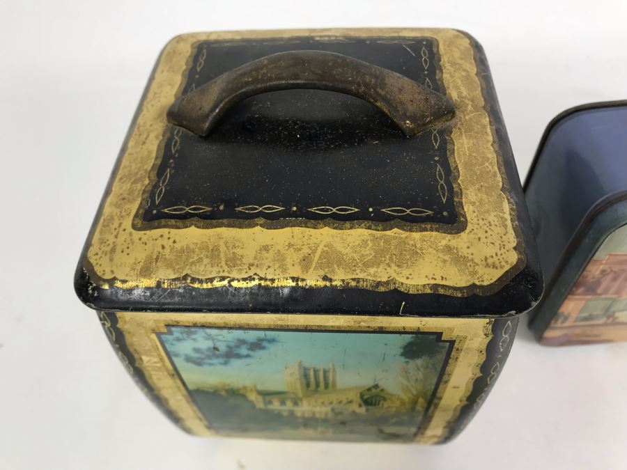 Pair Of Vintage English Tins [Photo 8]