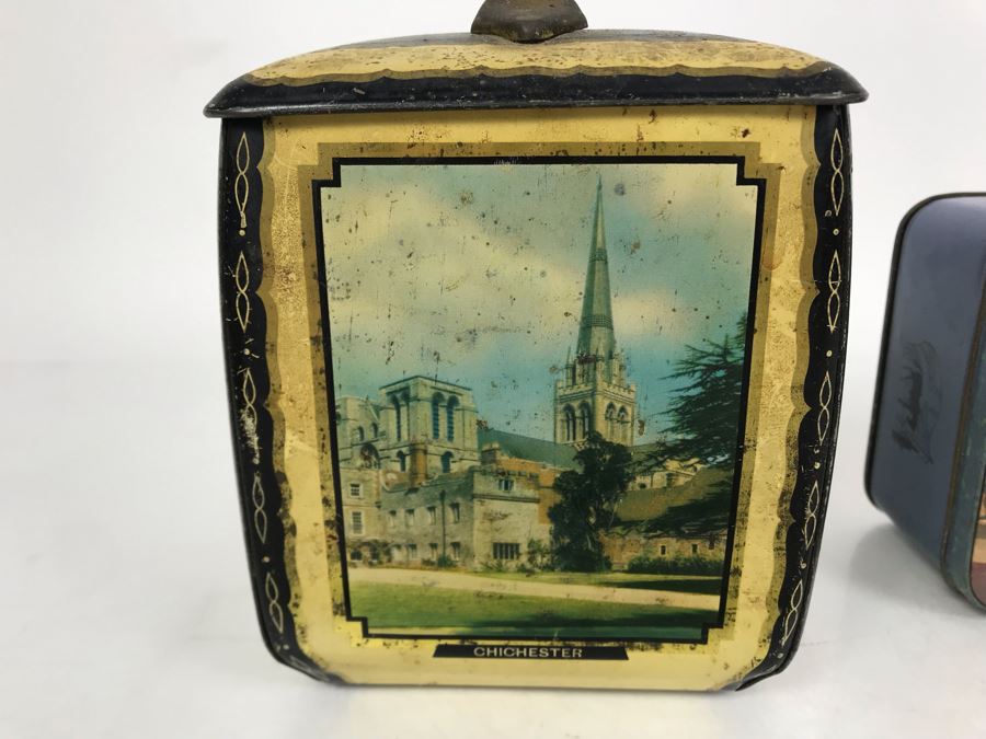 Pair Of Vintage English Tins [Photo 6]