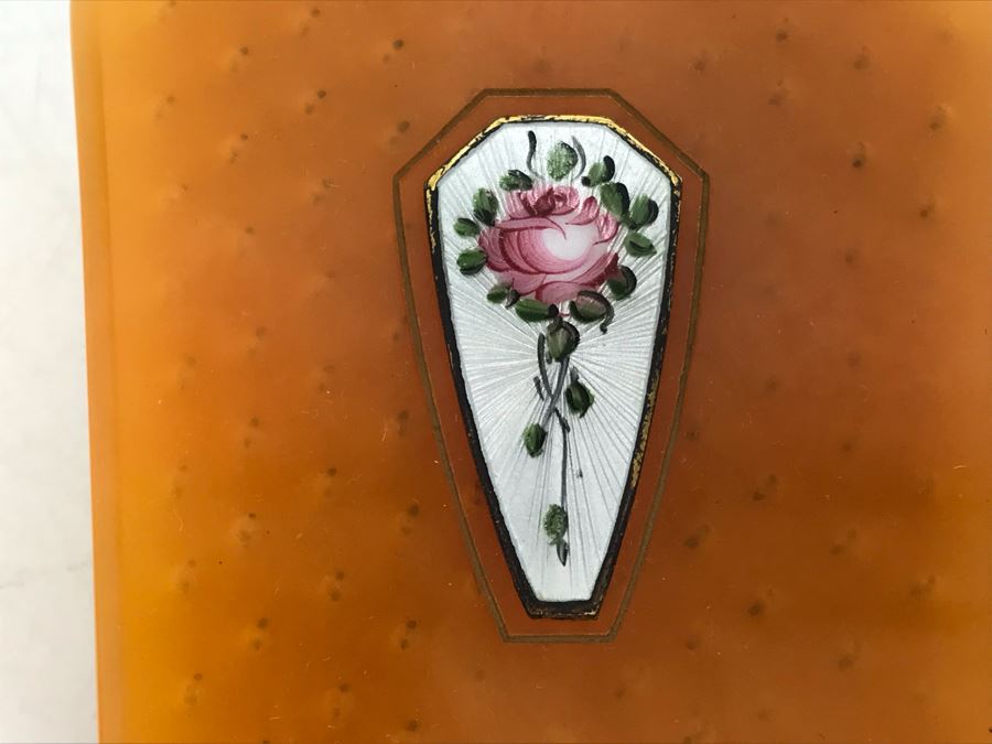 Vintage 4-Piece Vanity Set Hand Mirror Brush [Photo 5]