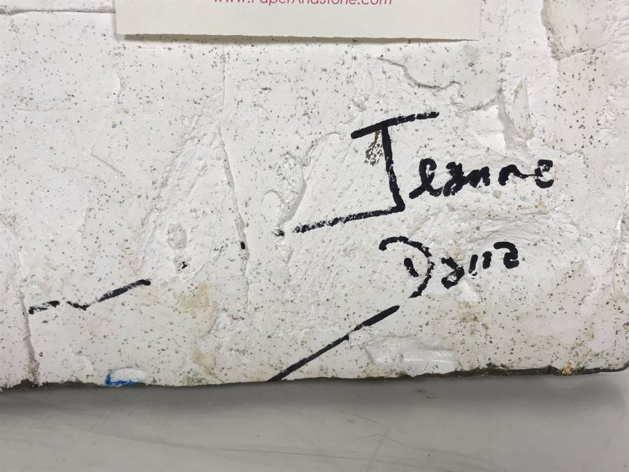 Signed Jeanne Dana Cold Bronze Sculpture Portrait Of Van Gogh 8 X 10 [Photo 8]