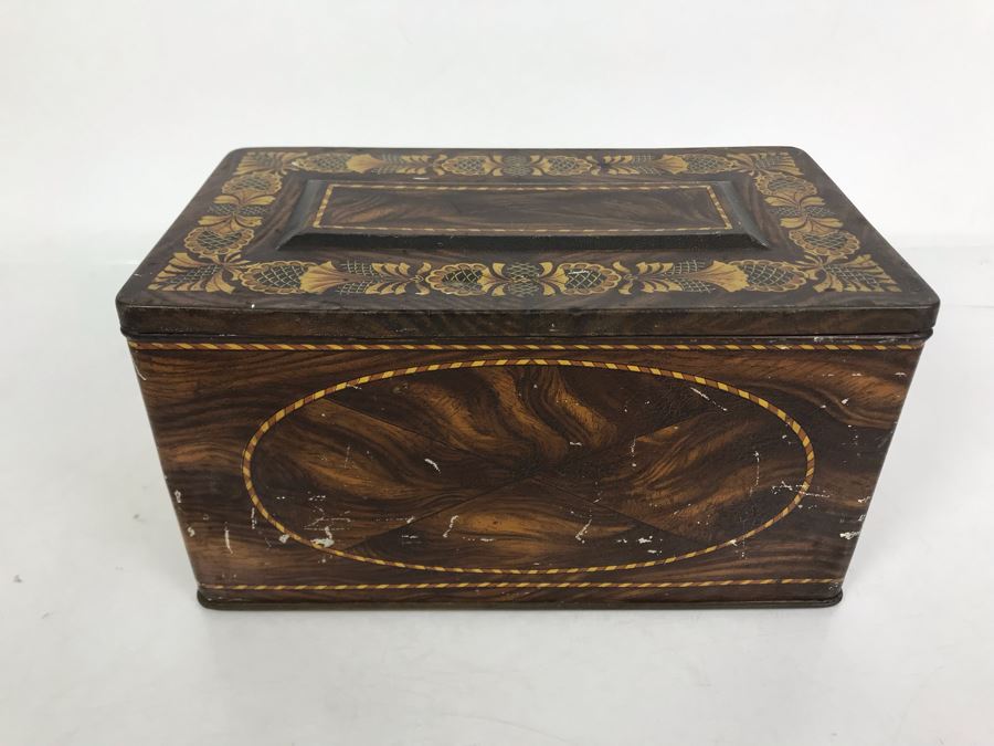 Old Hall's State Toffee Tin 9.5W X 5.25D X 5H [Photo 4]