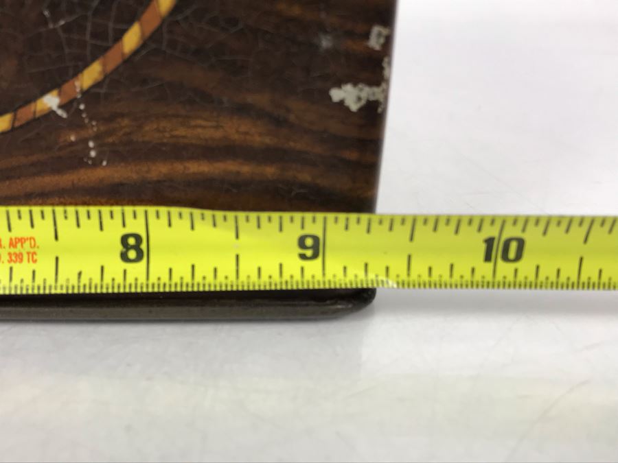 Old Hall's State Toffee Tin 9.5W X 5.25D X 5H [Photo 11]