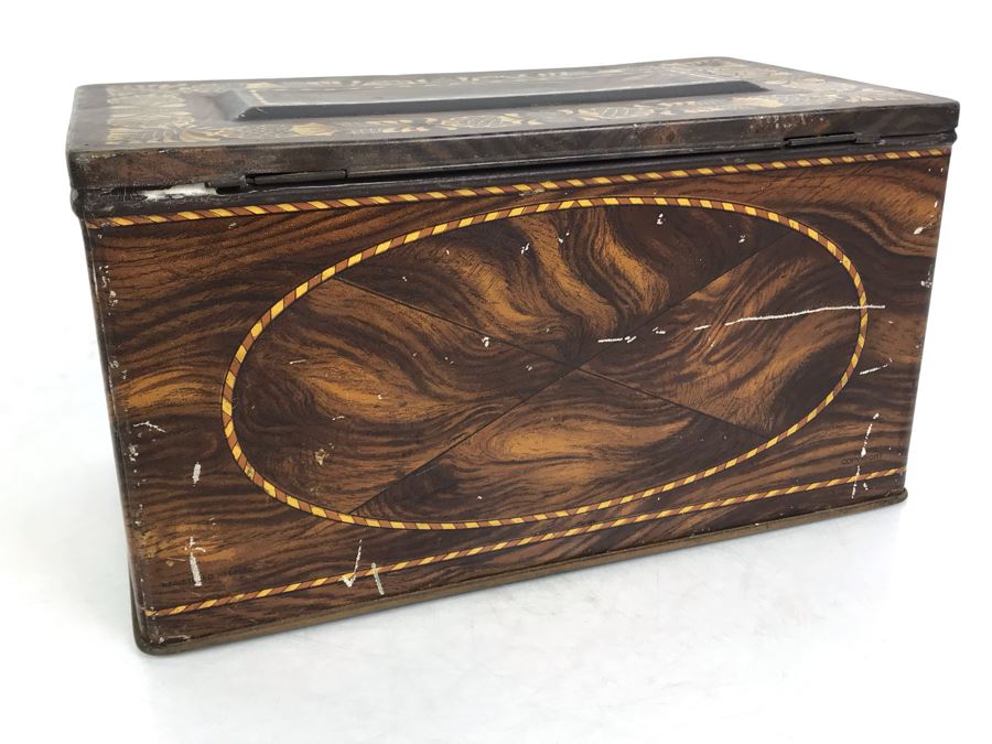 Old Hall's State Toffee Tin 9.5W X 5.25D X 5H [Photo 9]