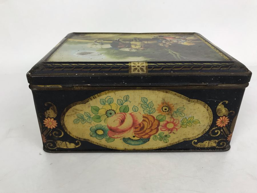 Pair Of Vintage English Tins [Photo 16]